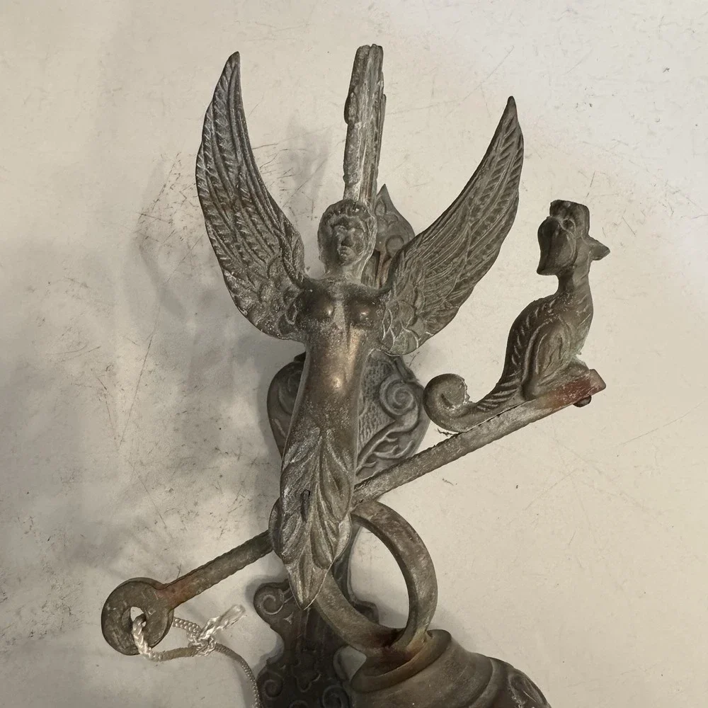 Vintage Brass Church Wall Bell‎ For Sanctuary & Sacristy Made In Tiawan